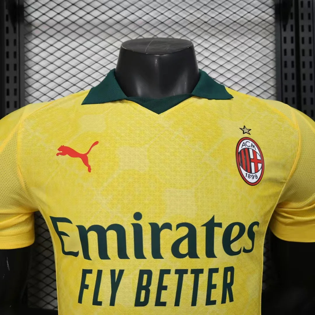 2025/2026 Player Version AC Milan Third Away Football Shirt