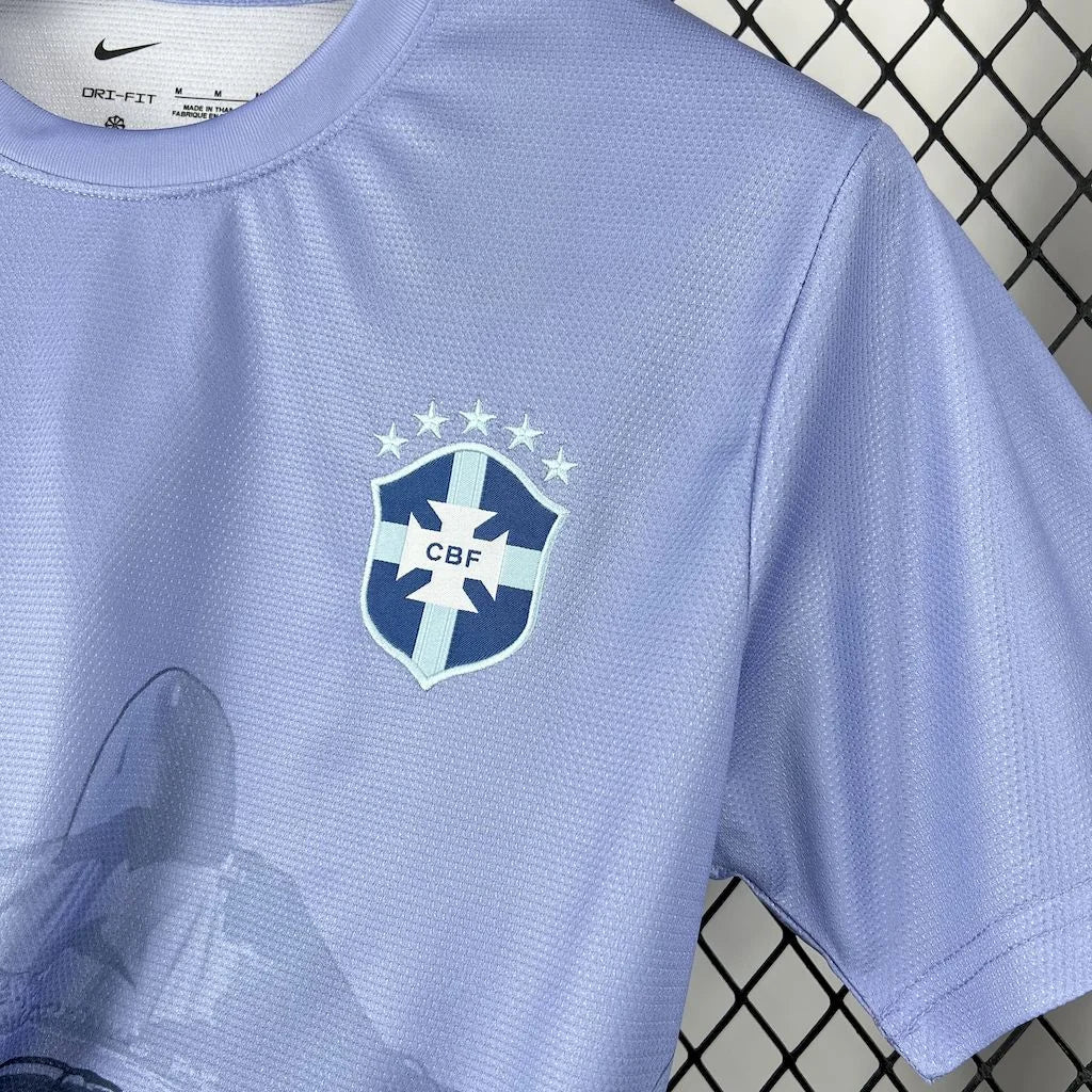2025 Brazil Special Edition Purple Football Shirt