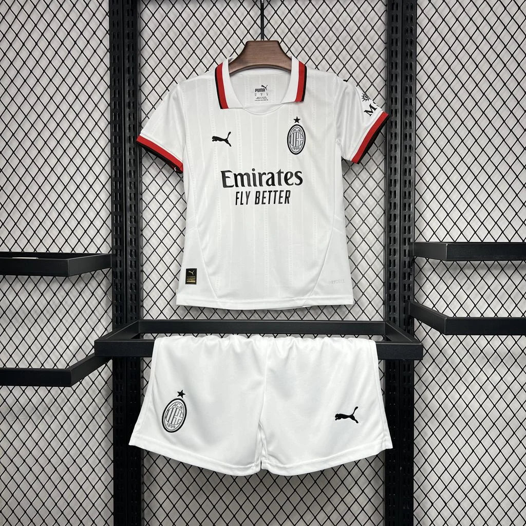 2024/2025 AC Milan Away Football Shirt 1:1 Thai Quality Kids Size