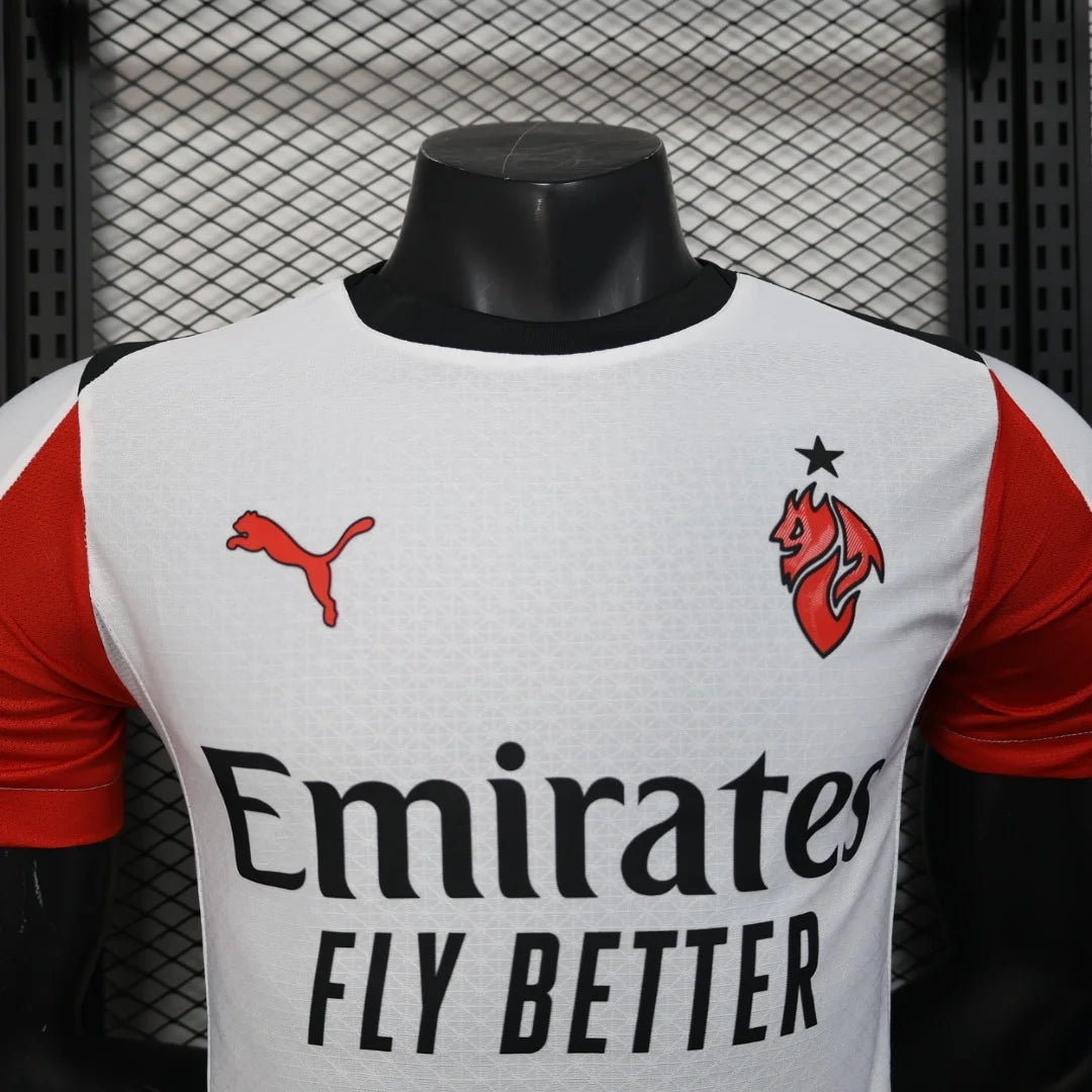 2025/2026 Player Version AC Milan Away Football Shirt