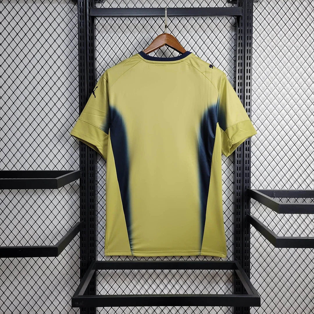 2006 Retro Italy Goalkeeper Gold Soccer Shirt