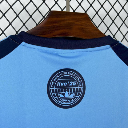 2025/26 Oasis Adidas Blue Shirt Football