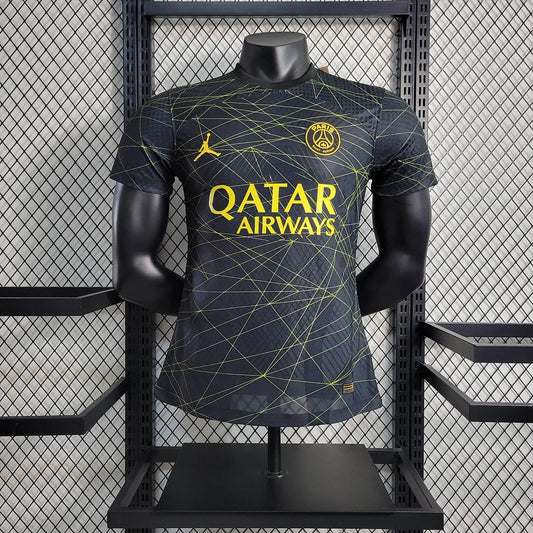 2022/2023 Psg Paris Saint-Germain Fourth Away Football Shirt - Player Version