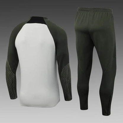 2023/2024 Barcelona Half-Pull Tracksuit Green 1:1 Thai Quality