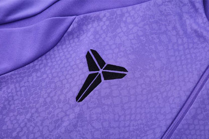2025/2026 Barcelona Purple Half-Pull Tracksuit