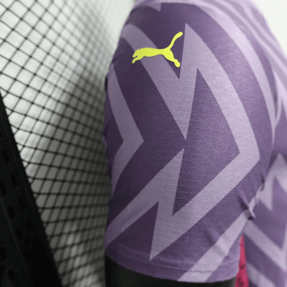 2023/2024 Manchester City Goalkeeper Purple Football Shirt 1:1 Thai Quality - Player Version