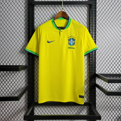2022 World Cup Brazil Home Soccer Jersey FTBL4ALL 2022-world-cup-brazil-home-soccer-jersey-ftbl4all