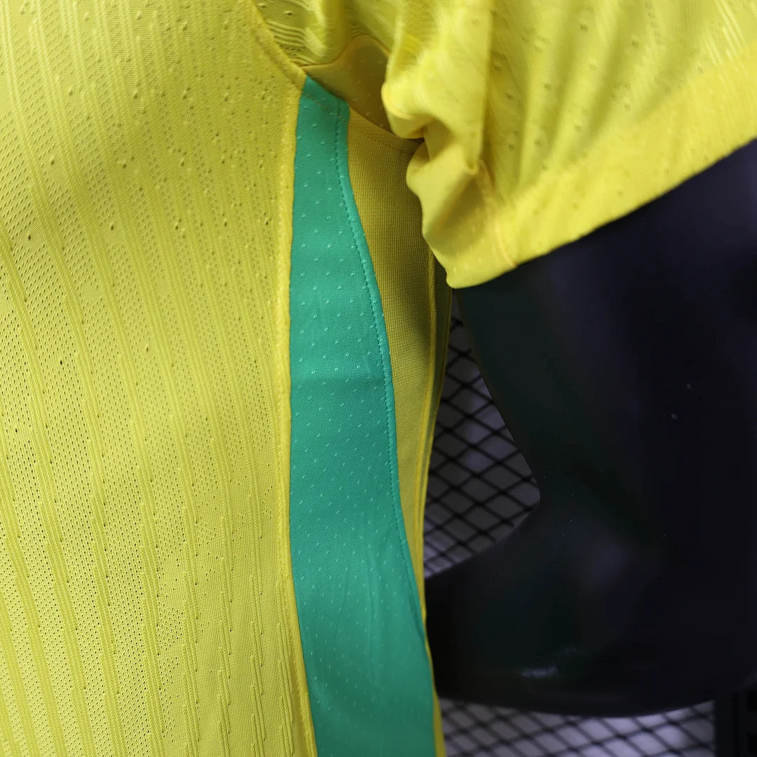 2025 Brazil Home Soccer Jersey - Player Version