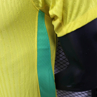 2025 Brazil Home Soccer Jersey - Player Version