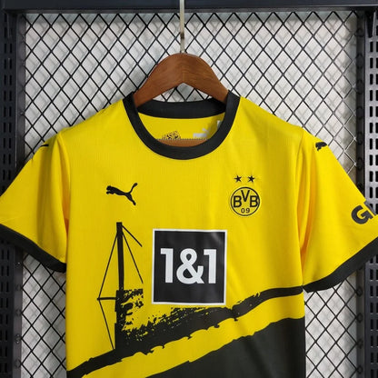 2023/2024 Kids Size Dortmund Home Football Shirt