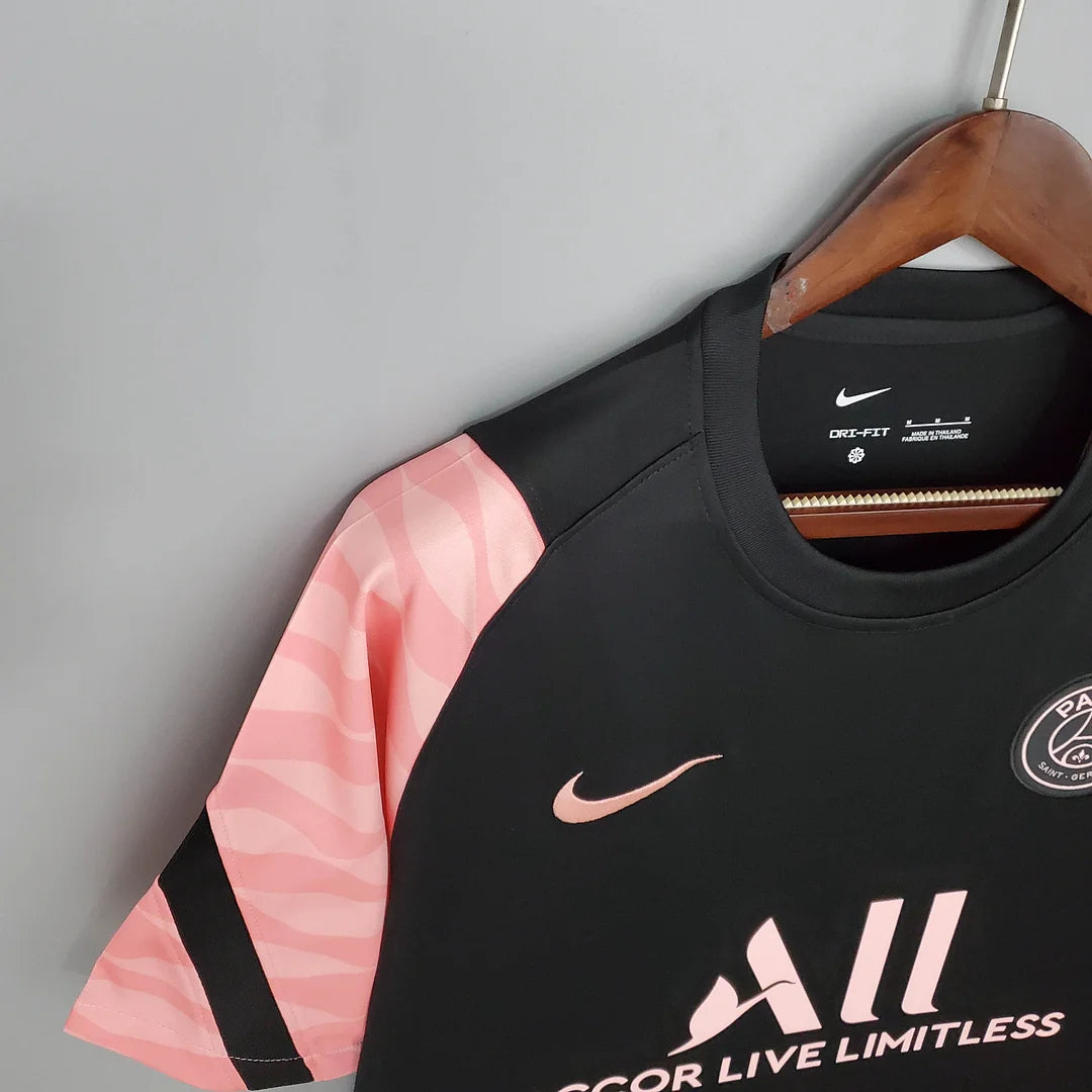 2021/2022 Retro Psg Paris Saint-Germain Training Wear Black And Pink