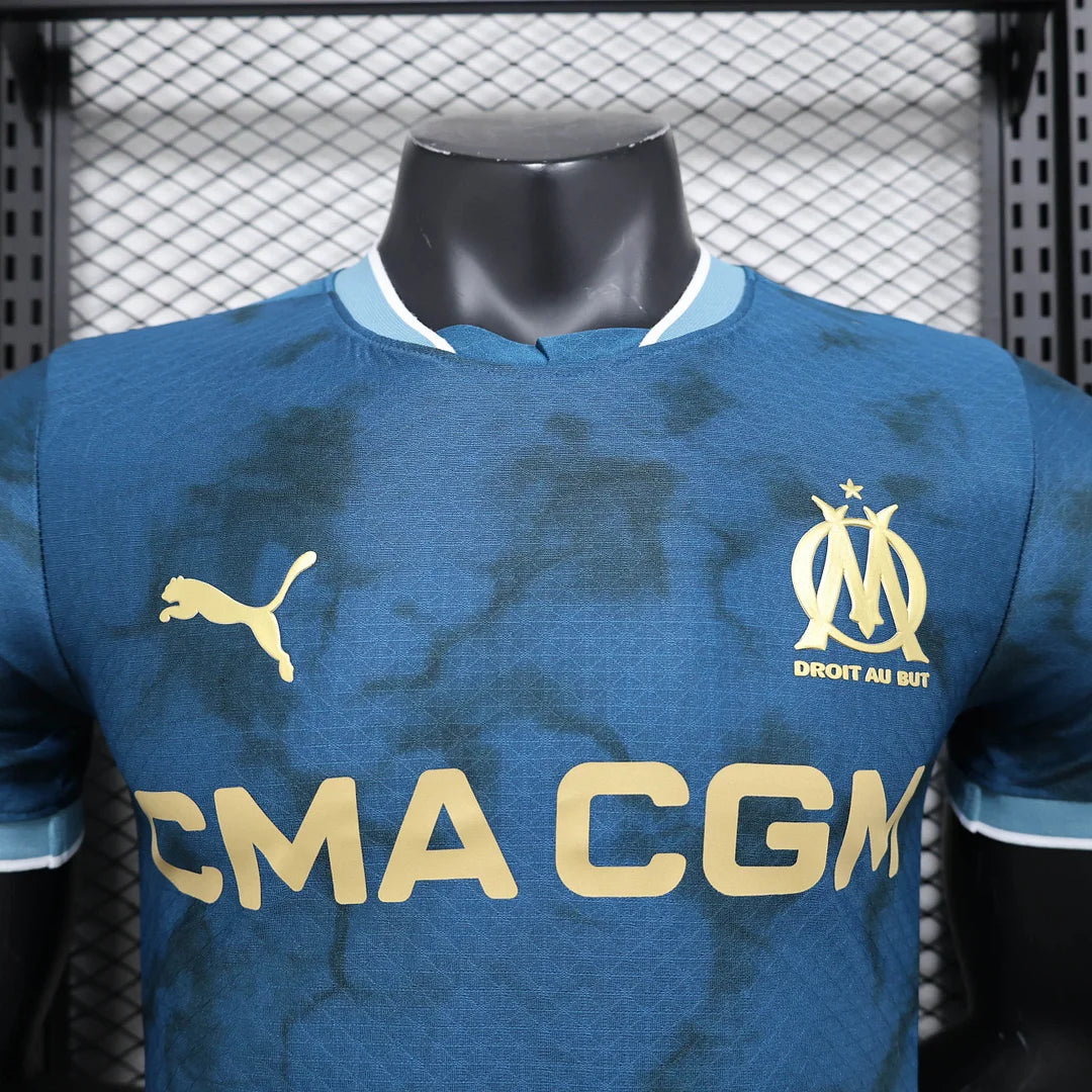 2024/2025 Olympique de Marseille Away Football Jersey - Player Version