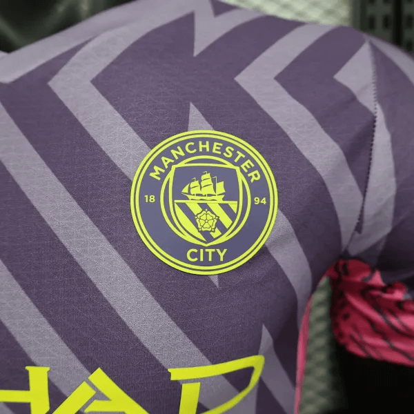 2023/2024 Manchester City Goalkeeper Purple Football Shirt 1:1 Thai Quality - Player Version