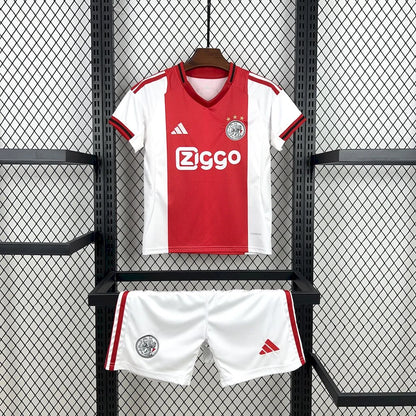2025/2026 Ajax Home Football Shirt Kids Size