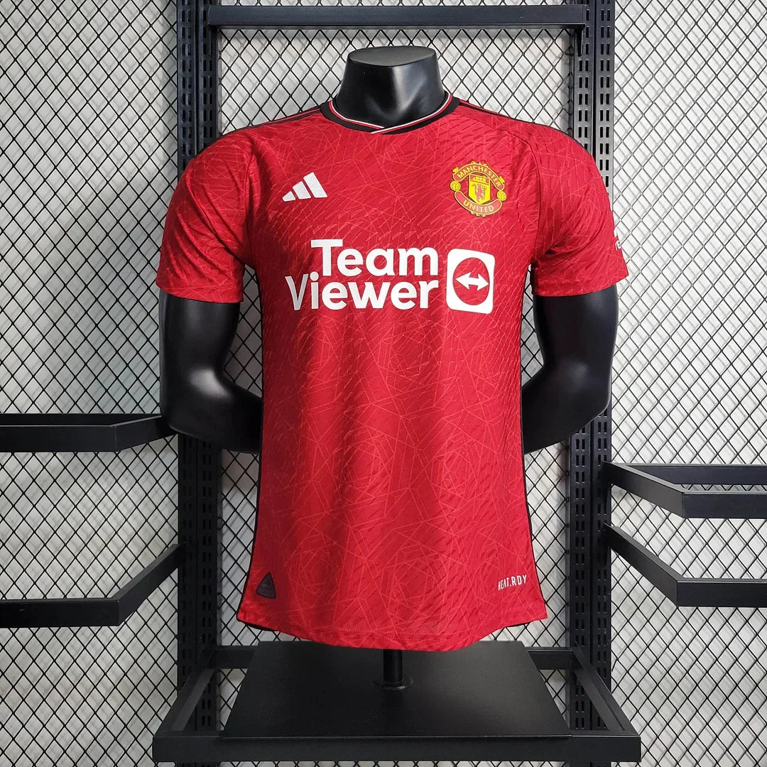 2023/2024 Manchester United Home Soccer Jersey 1:1 Thai Quality - Player Version