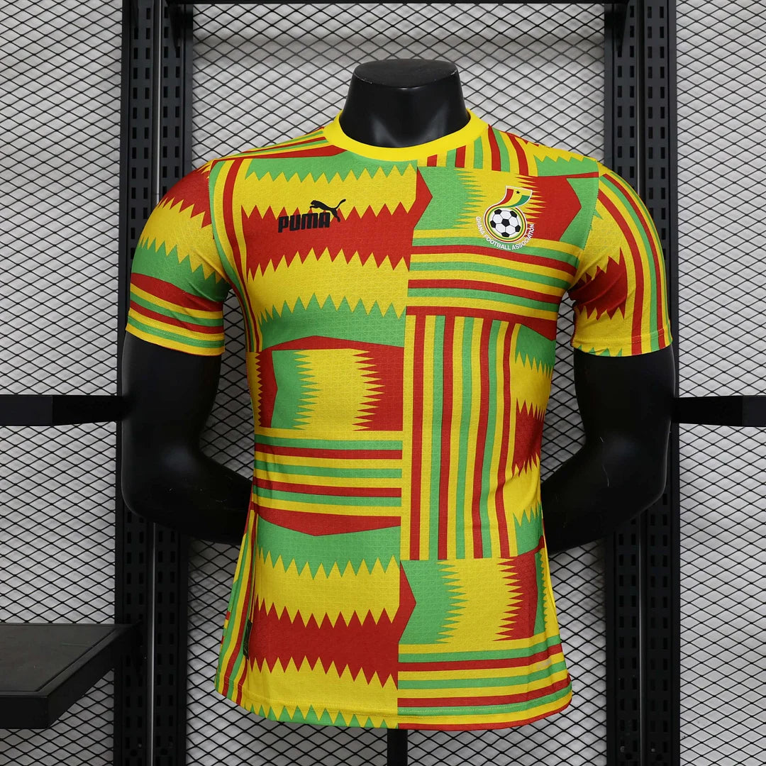 2023/2024 Ghana Nationalmannschaft Heim-Fußballtrikot 1:1 Thai-Qualität - Spielerversion