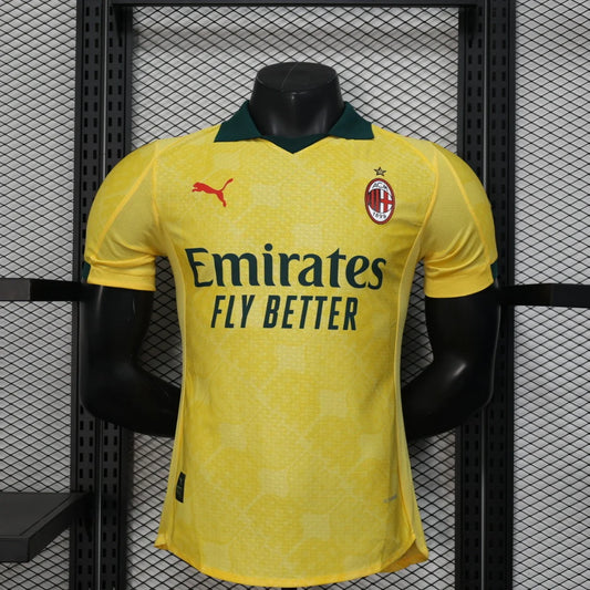2025/2026 Player Version AC Milan Third Away Football Shirt