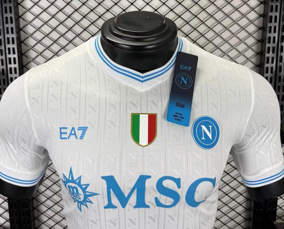 2025/2026 Player Version SSC Napoli ChampionsLeague Away Football Shirt