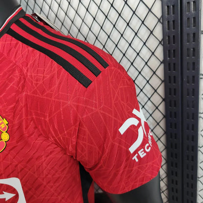 2023/2024 Manchester United Home Soccer Jersey 1:1 Thai Quality - Player Version