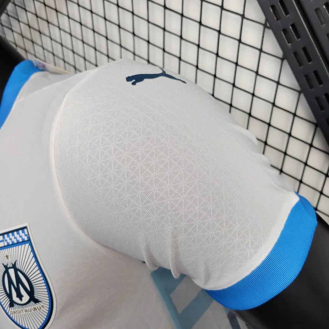 2024/2025 Olympique de Marseille Home Football Jersey - Player Version