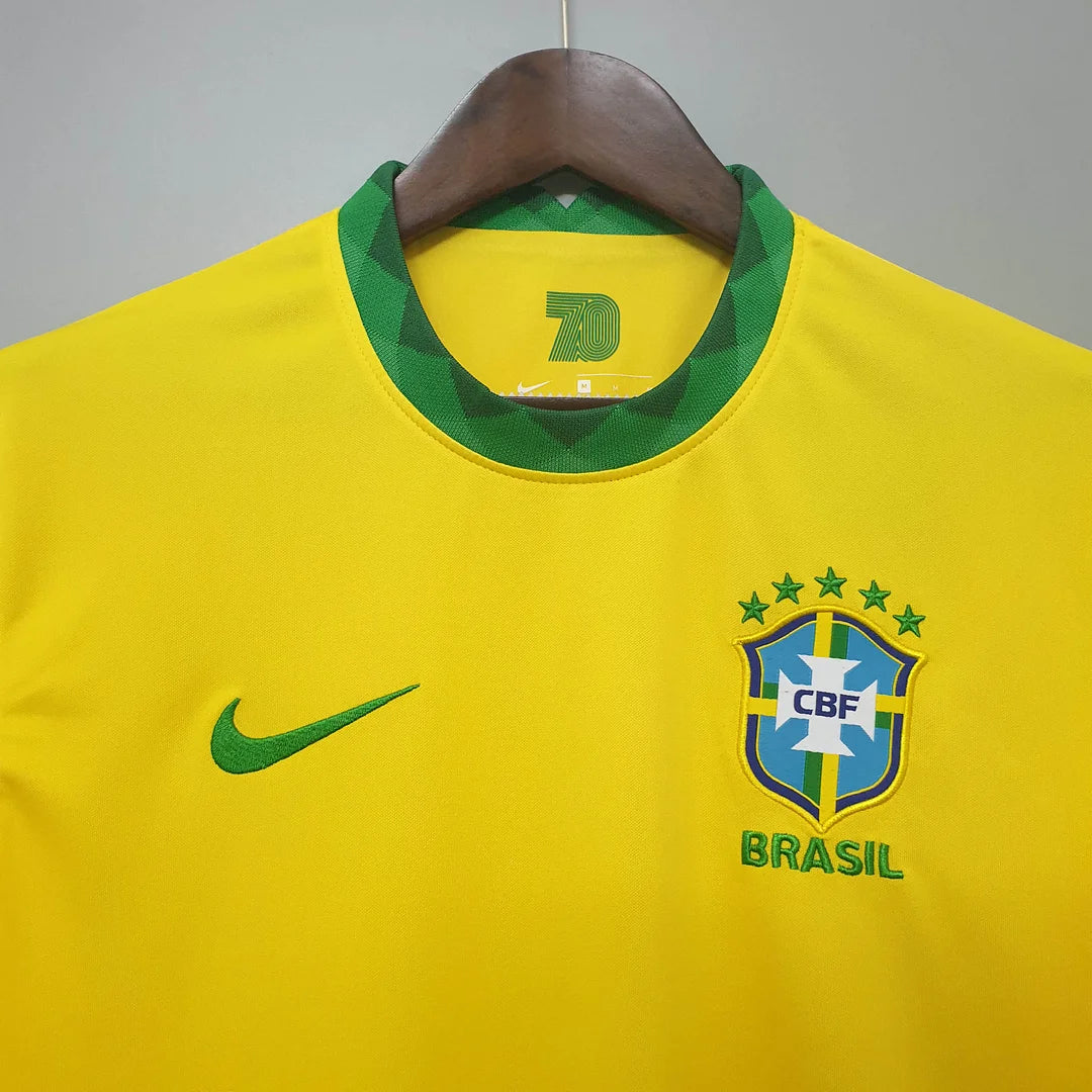 2020 Retro Brazil Soccer Jersey Home
