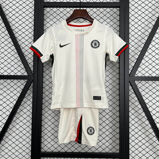 2025/2026 Chelsea Away Football Shirt Kids Size