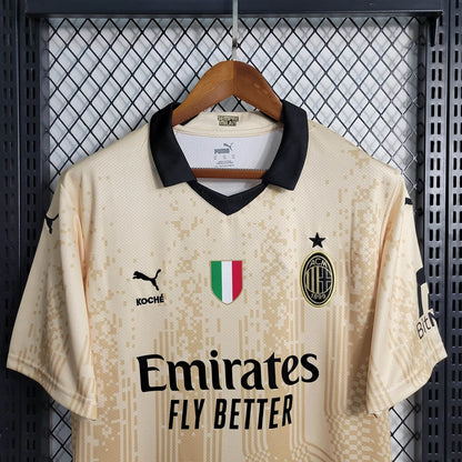 2022/2023 AC Milan Goalkeeper Special Edition Gold Football Shirt 1:1 Thai Quality