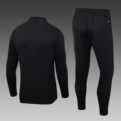 2023/2024 Arsenal Half-Pull Tracksuit Black 1:1 Thai Quality