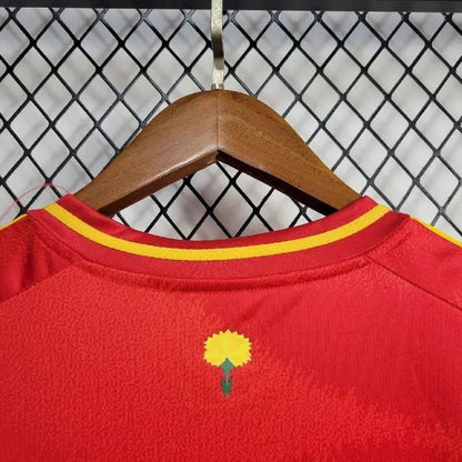 2024 Spanien Heim-Fußballtrikot 1:1 Thailändische Qualität