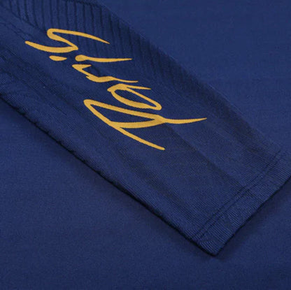 2023/2024 PSG Paris Saint-Germain Blue Half-Pull Tracksuit