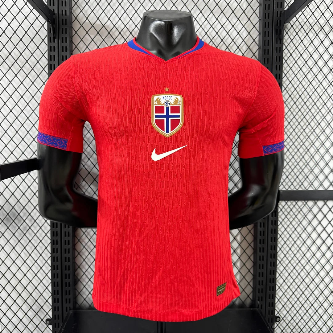 2026 Player Version Norway National Team Home Football Jersey