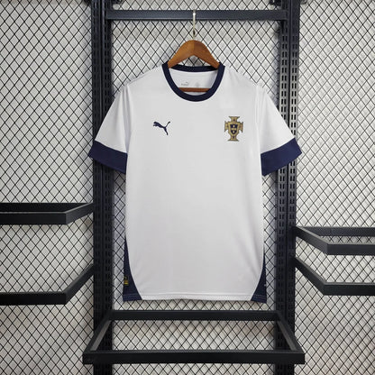 2025 Portugal Training Wear Football Shirt White