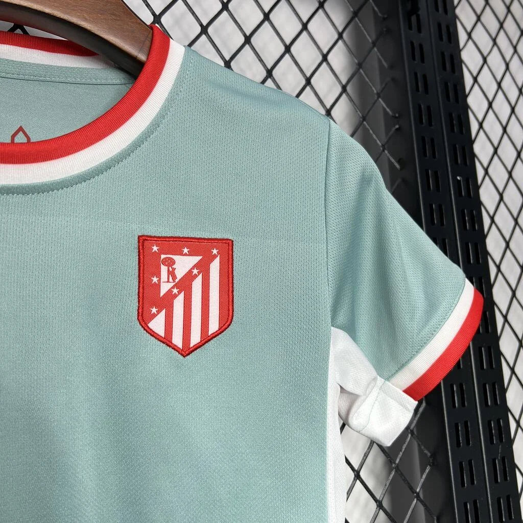 2024/2025 Atletico Madrid Away Football Shirt Kids Size 1:1 Thai Quality