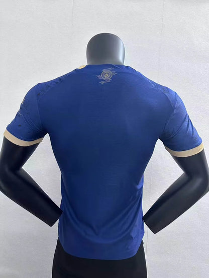 2023 Manchester City Chinese New Year Commemorative Edition Blue Football Shirt 1:1 Thai Quality - Player Version