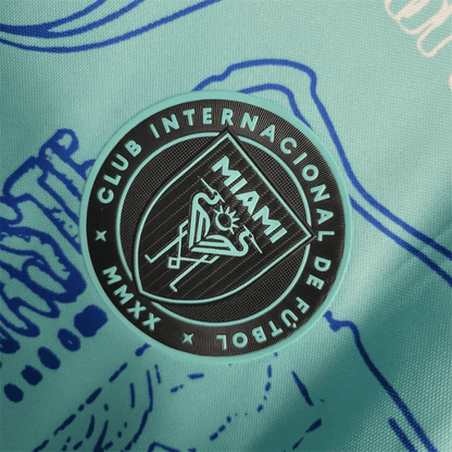 2023/2024 Inter Miami Training Wear blue Soccer Jersey 1:1 Thai Quality
