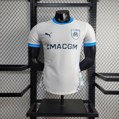 2024/2025 Olympique de Marseille Home Football Jersey - Player Version
