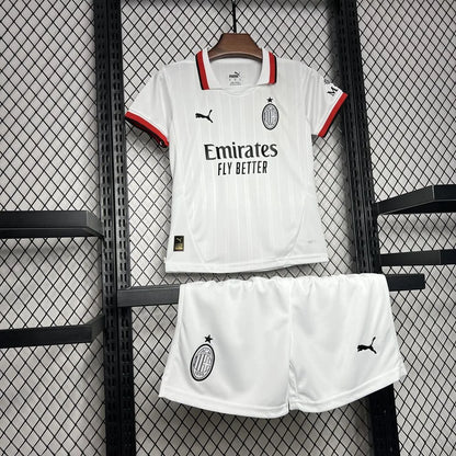 2024/2025 AC Milan Away Football Shirt 1:1 Thai Quality Kids Size