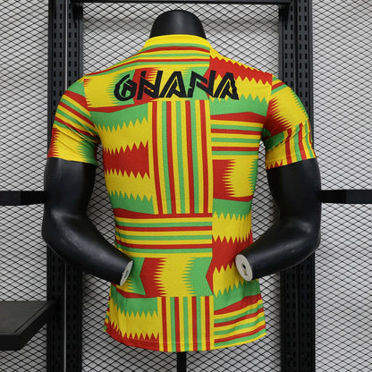 2023/2024 Ghana Nationalmannschaft Heim-Fußballtrikot 1:1 Thai-Qualität - Spielerversion