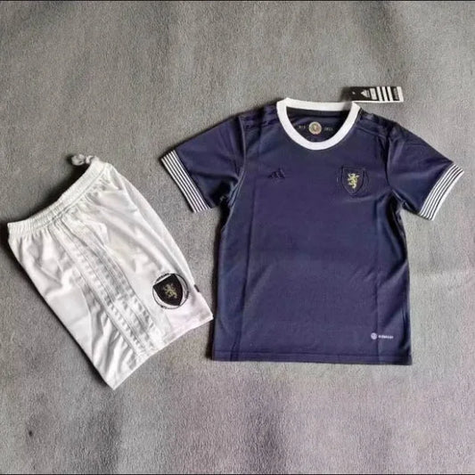 2023 Scotland 150th Anniversary Edition Navy Blue Football Shirt Kids Size