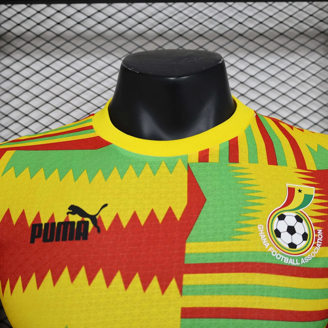 2023/2024 Ghana Nationalmannschaft Heim-Fußballtrikot 1:1 Thai-Qualität - Spielerversion