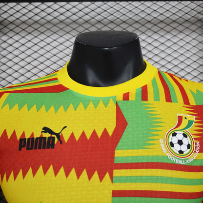 2023/2024 Ghana Nationalmannschaft Heim-Fußballtrikot 1:1 Thai-Qualität - Spielerversion