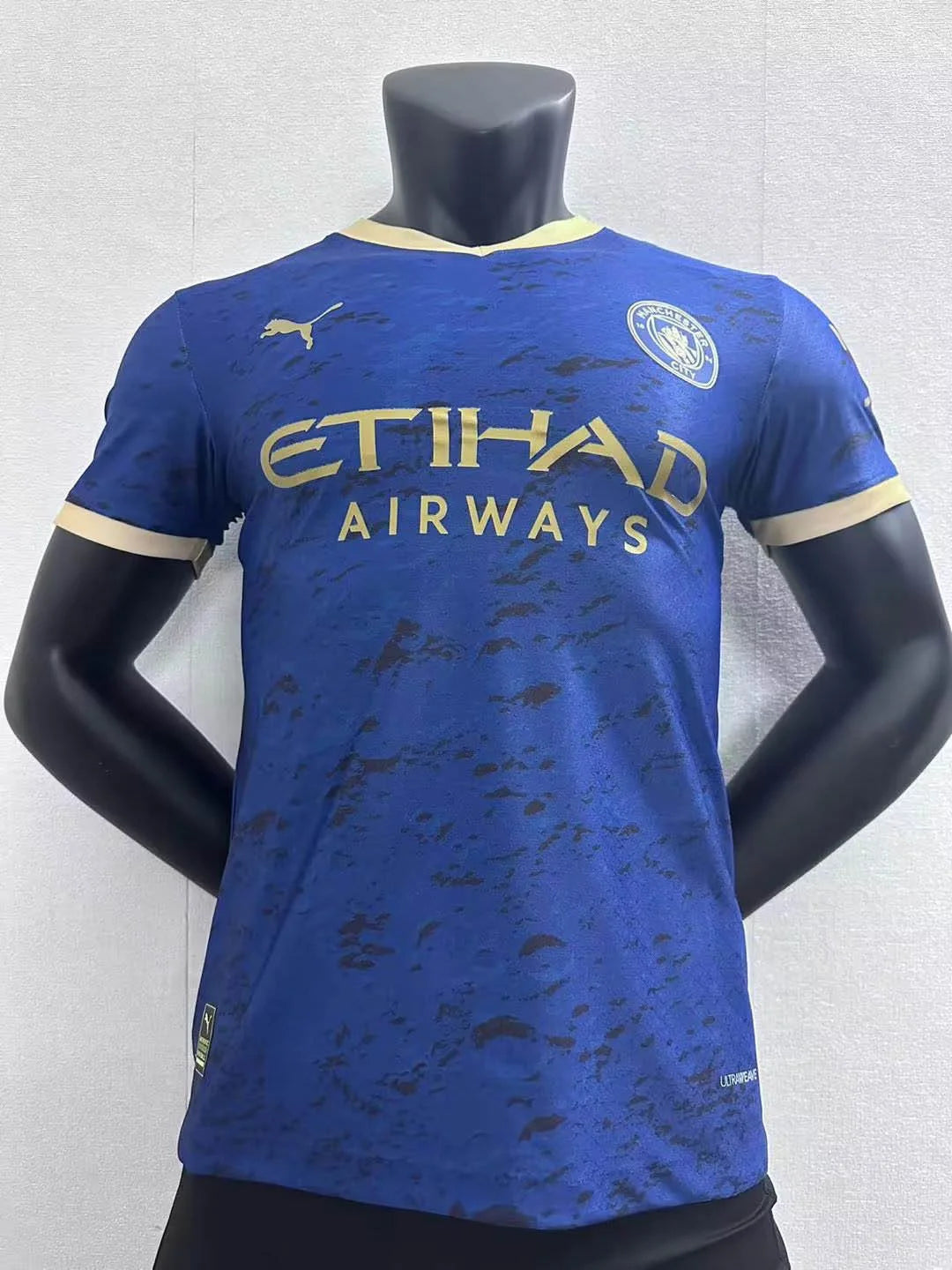 2023 Manchester City Chinese New Year Commemorative Edition Blue Football Shirt 1:1 Thai Quality - Player Version