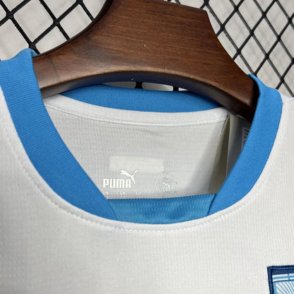 2024/2025 Olympique de Marseille Home Football Kids Size Shirt 1:1