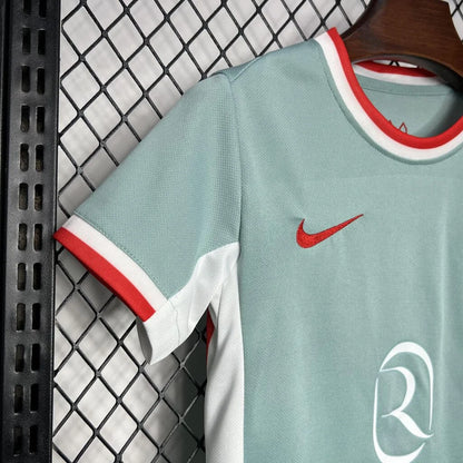2024/2025 Atletico Madrid Away Football Shirt Kids Size 1:1 Thai Quality