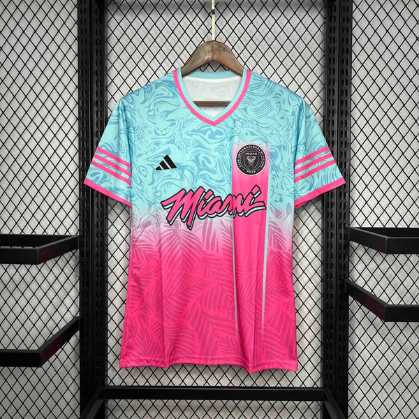 2024/2025 Inter Miami Pink Blue Special Edition Football Shirt