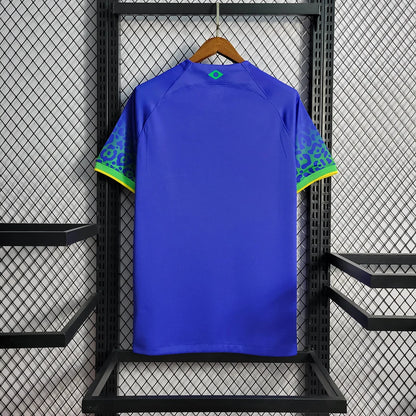 2022 World Cup Brazil Away Soccer Jersey