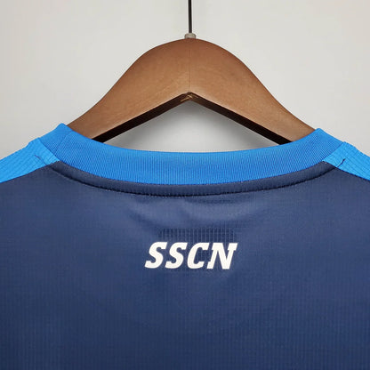 Napoli Soccer Commemorative Edition Blue Jersey 2021/2022 Retro 1:1 Thai Quality