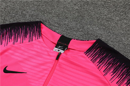 2018/2019 PSG Paris Saint-Germain Pink Half-Pull Tracksuit