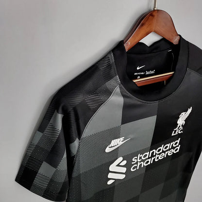 Liverpool Goalkeeper Soccer Jersey Black 2021/2022 Retro 1:1 Thai Quality