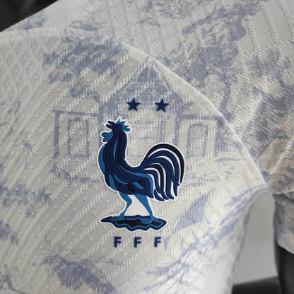 2022 FIFA World Cup France Away Football Shirt White - Player Version